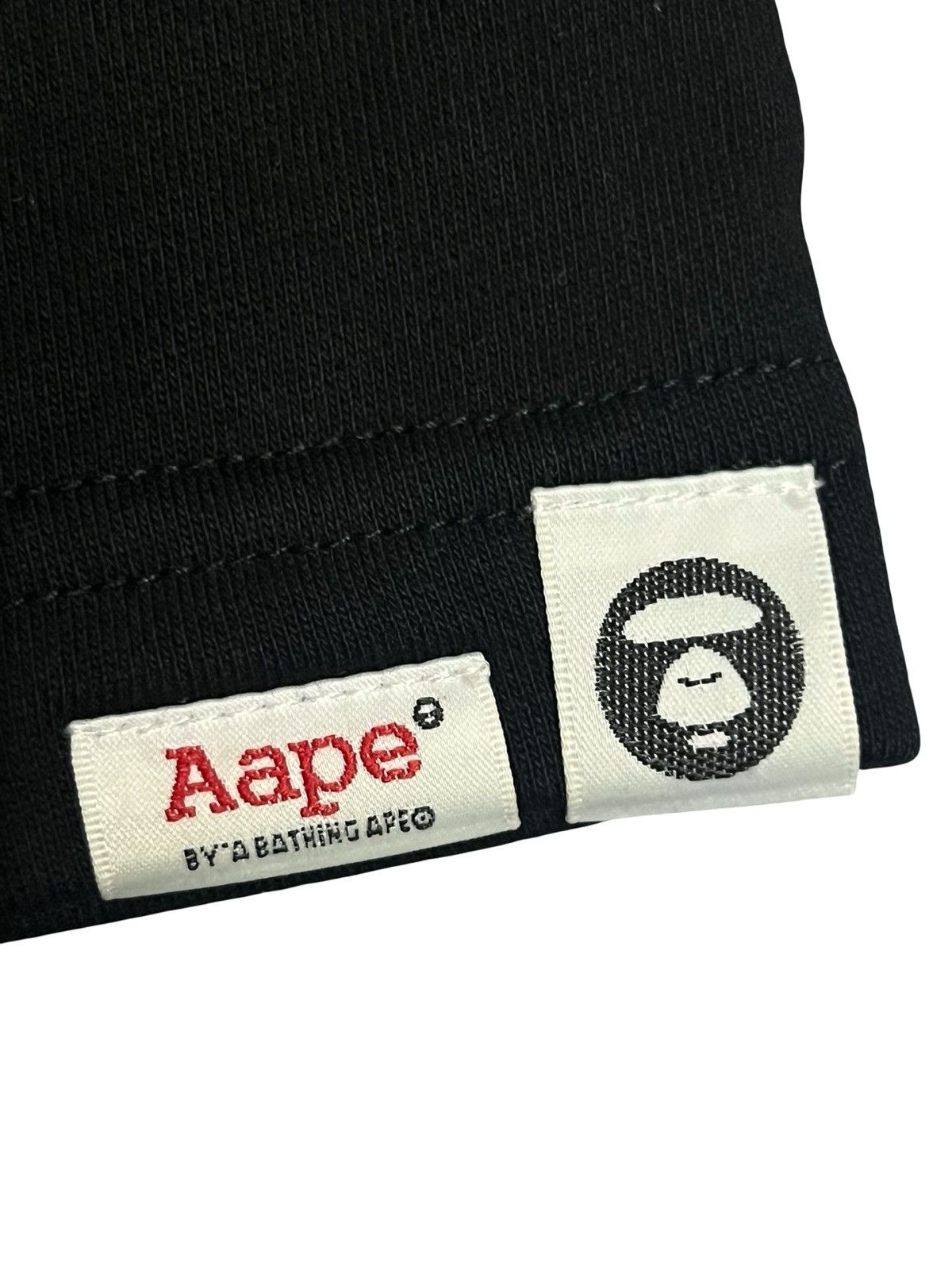 Aape AAPE BY A BATHING APE HALF ZIP S/S HOODIE Size US L / EU 52-54 / 3 - 6 Thumbnail