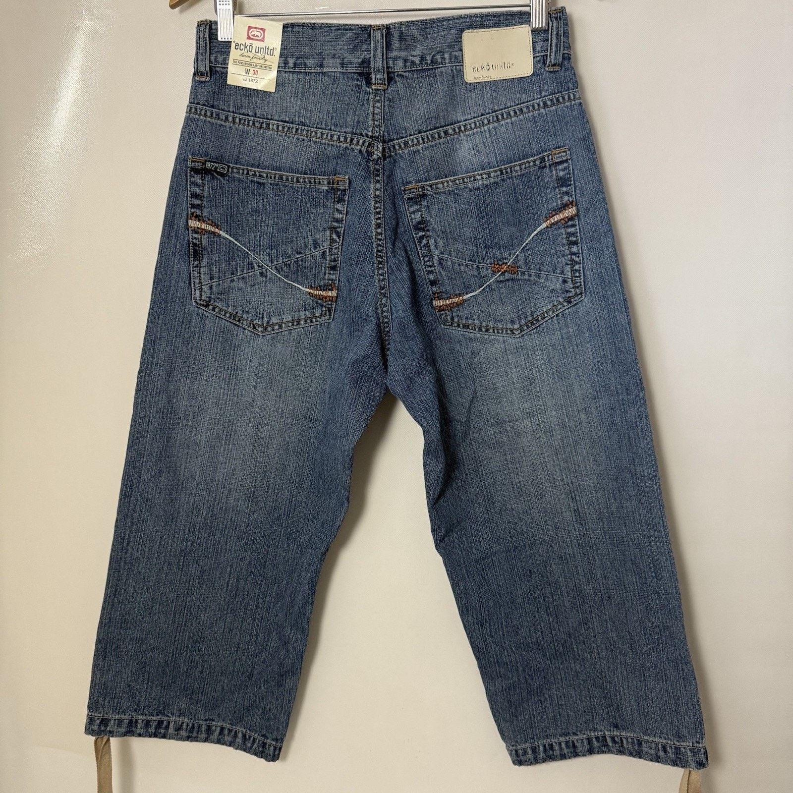 Ecko Unltd. Vintage Y2K Ecko Jorts Wide Baggy Barrel Streetwear Unisex Size US 30 / EU 46 - 2 Thumbnail
