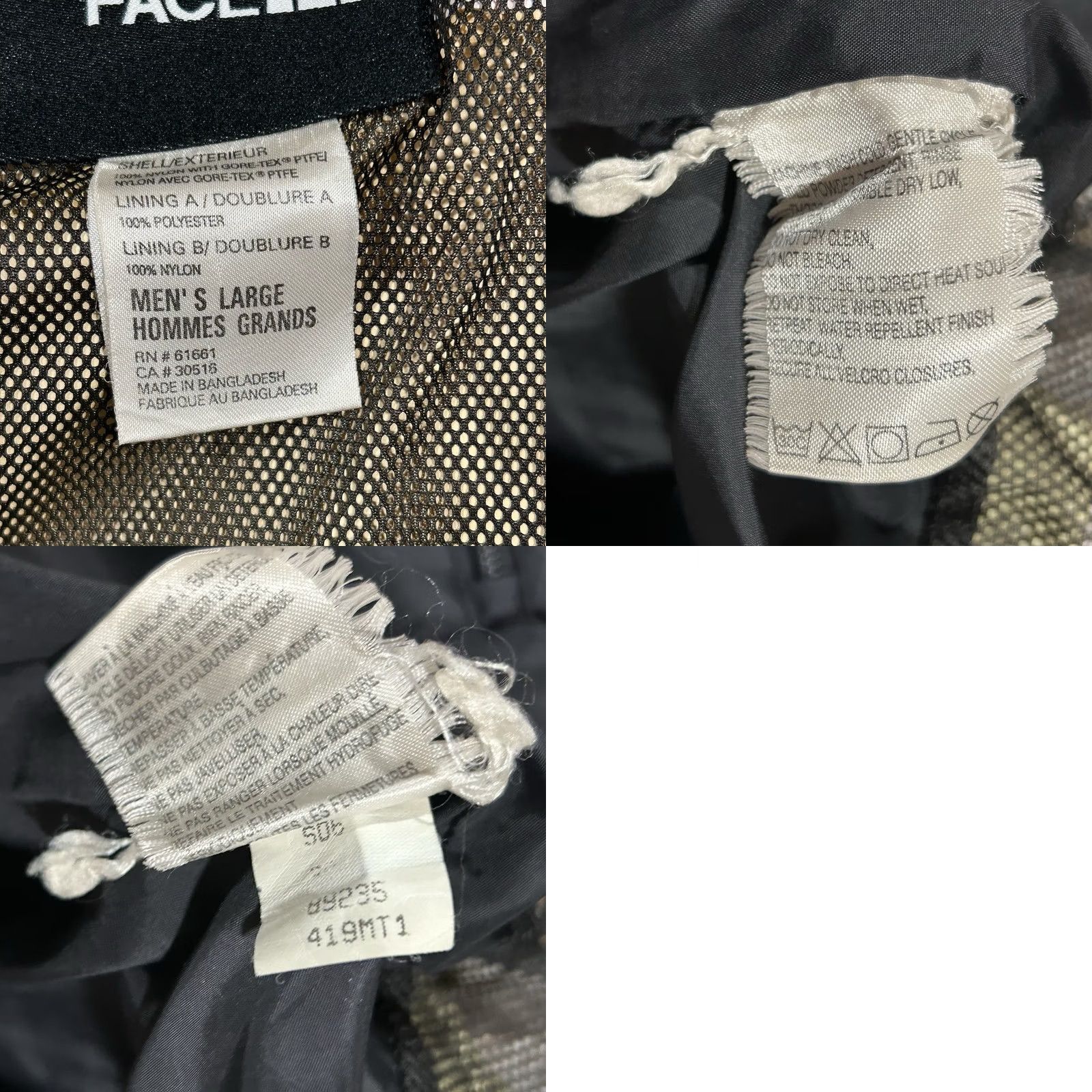 The North Face VINTAGE The North Face Parka Jacket Large Red Black Gore-Tex Men’s Size US L / EU 52-54 / 3 - 8 Thumbnail