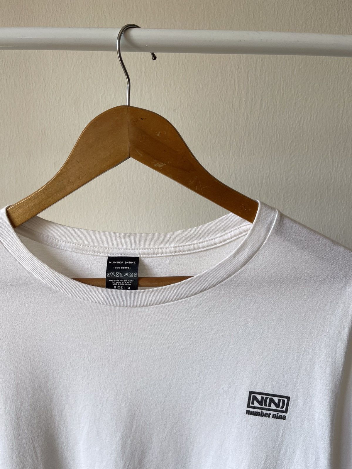 Number (N)ine × Takahiromiyashita The Soloist. Number Nine Small Logo Long Sleeve Size US M / EU 48-50 / 2 - 4 Thumbnail