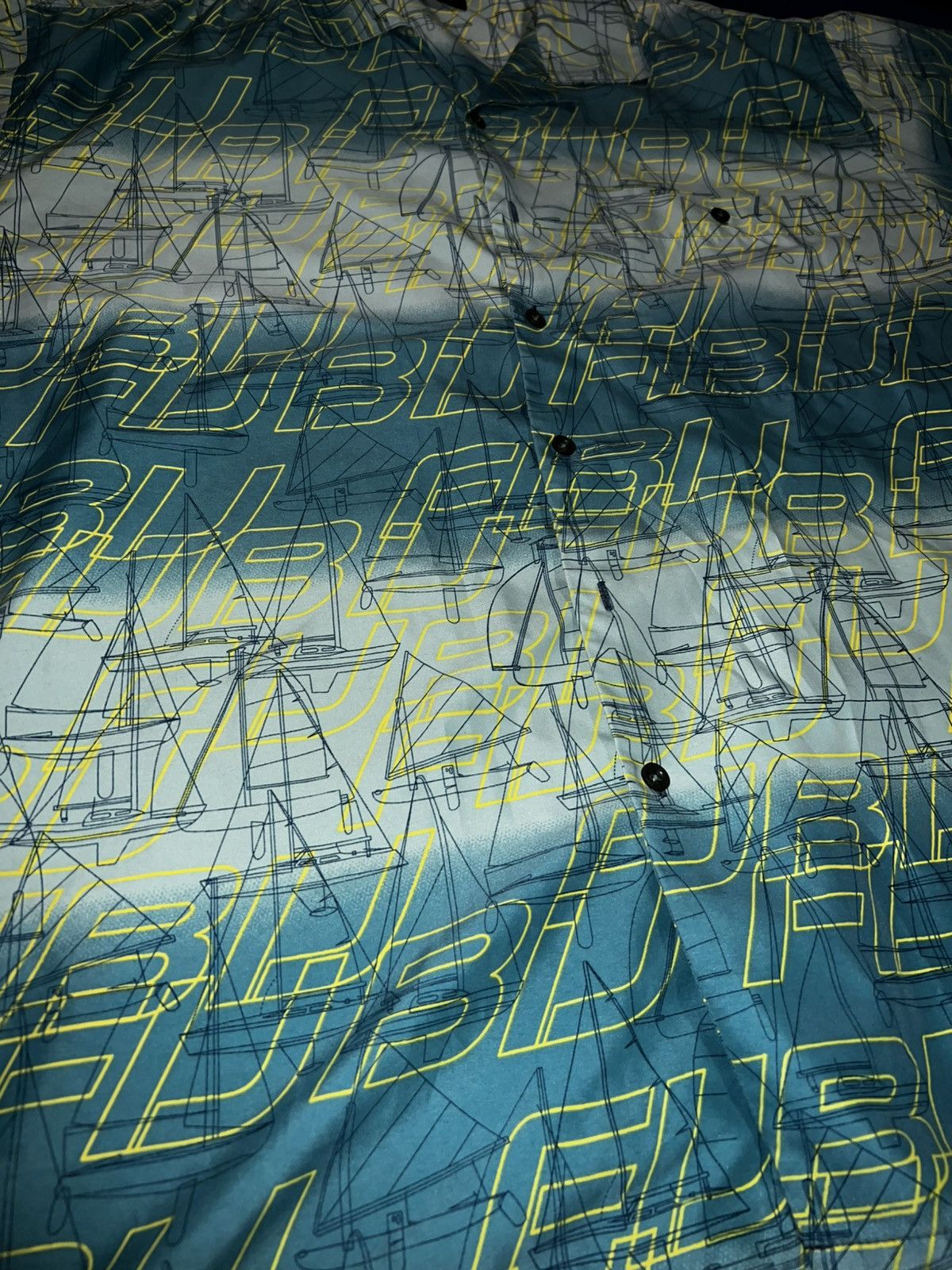 Fubu FUBU 90’s Short Sleeve Button Up Size US XXL / EU 58 / 5 - 4 Thumbnail