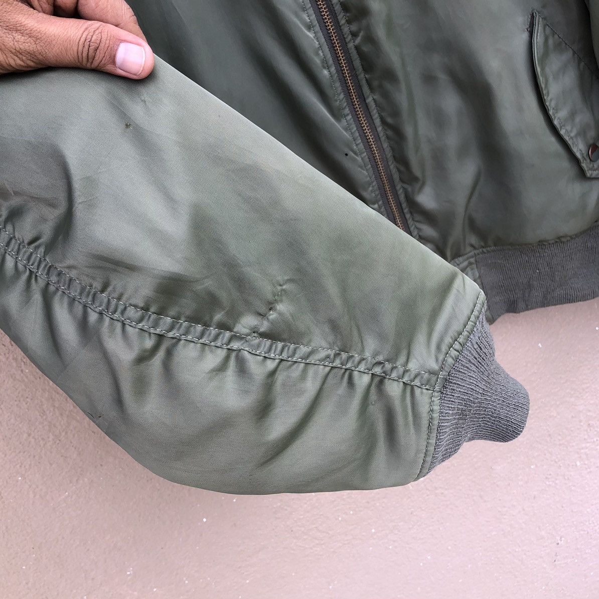 Vintage Vintage Air Force Intermedjate Ma-1 Bomber Jacket Size US L / EU 52-54 / 3 - 8 Thumbnail