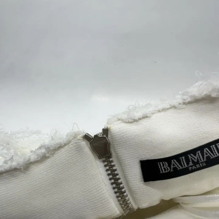 Balmain Balmain Solid Color Casual Skirt -2507 Size US 42 / EU 58 - 6 Thumbnail