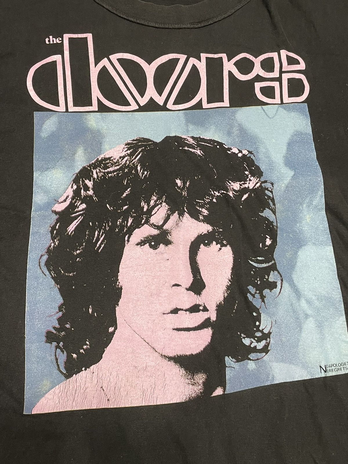 Band Tees × Vintage Rare Vintage 90s The Doors Jim Morrison Sleeveless T-shirt Size US L / EU 52-54 / 3 - 5 Thumbnail