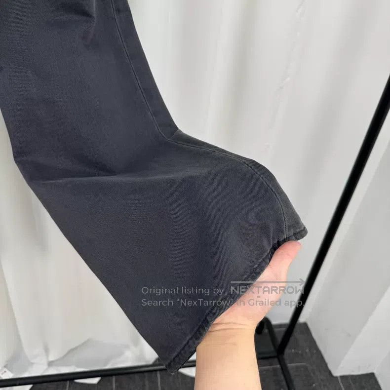 Acne Studios Acne Studios 2021M Series Gunmetal Washed Denim Pants Size US 31 - 4 Thumbnail