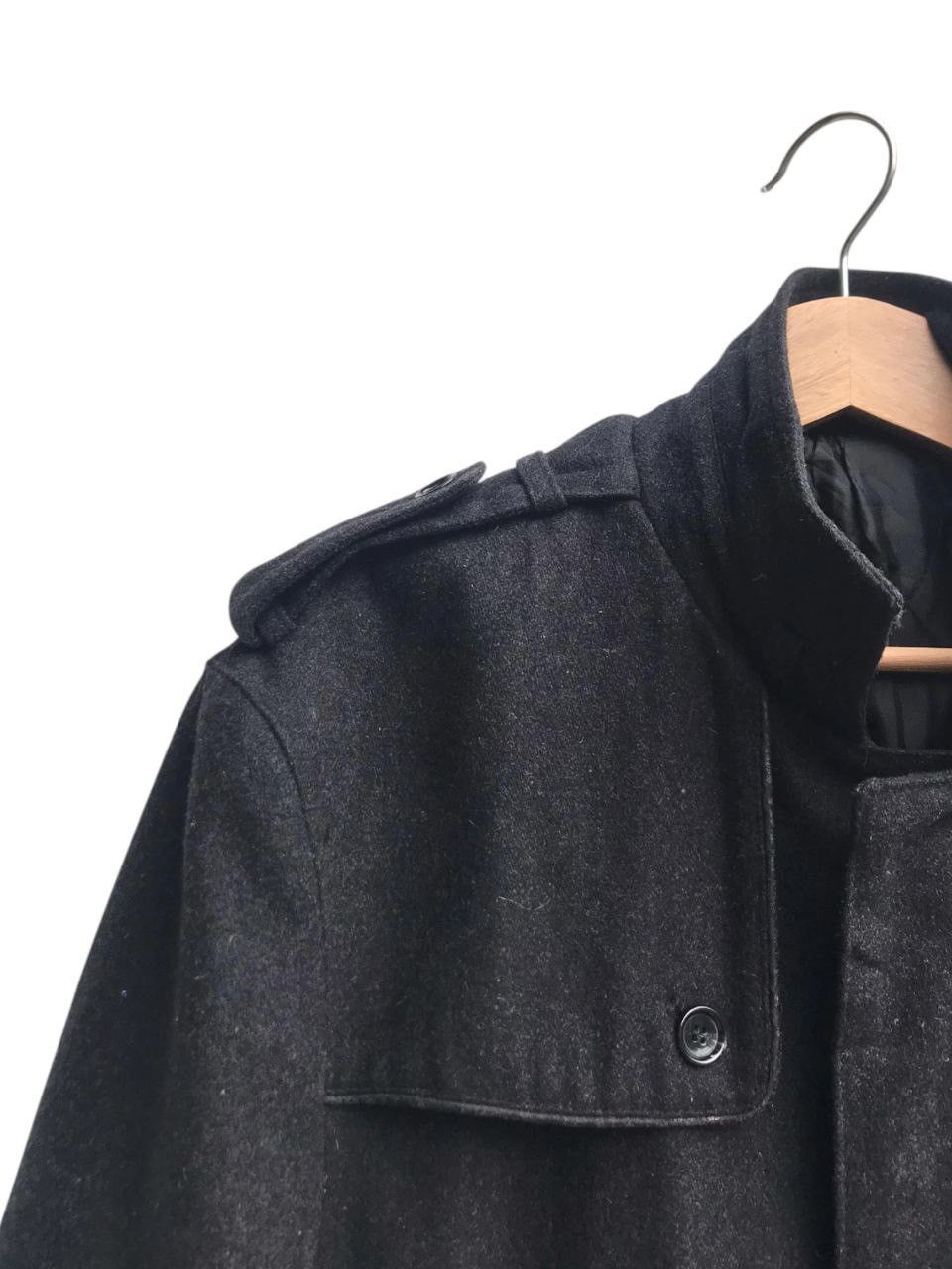 Japanese Brand D’homme A Homme Wool Blend Coat Size US L / EU 52-54 / 3 - 8 Thumbnail