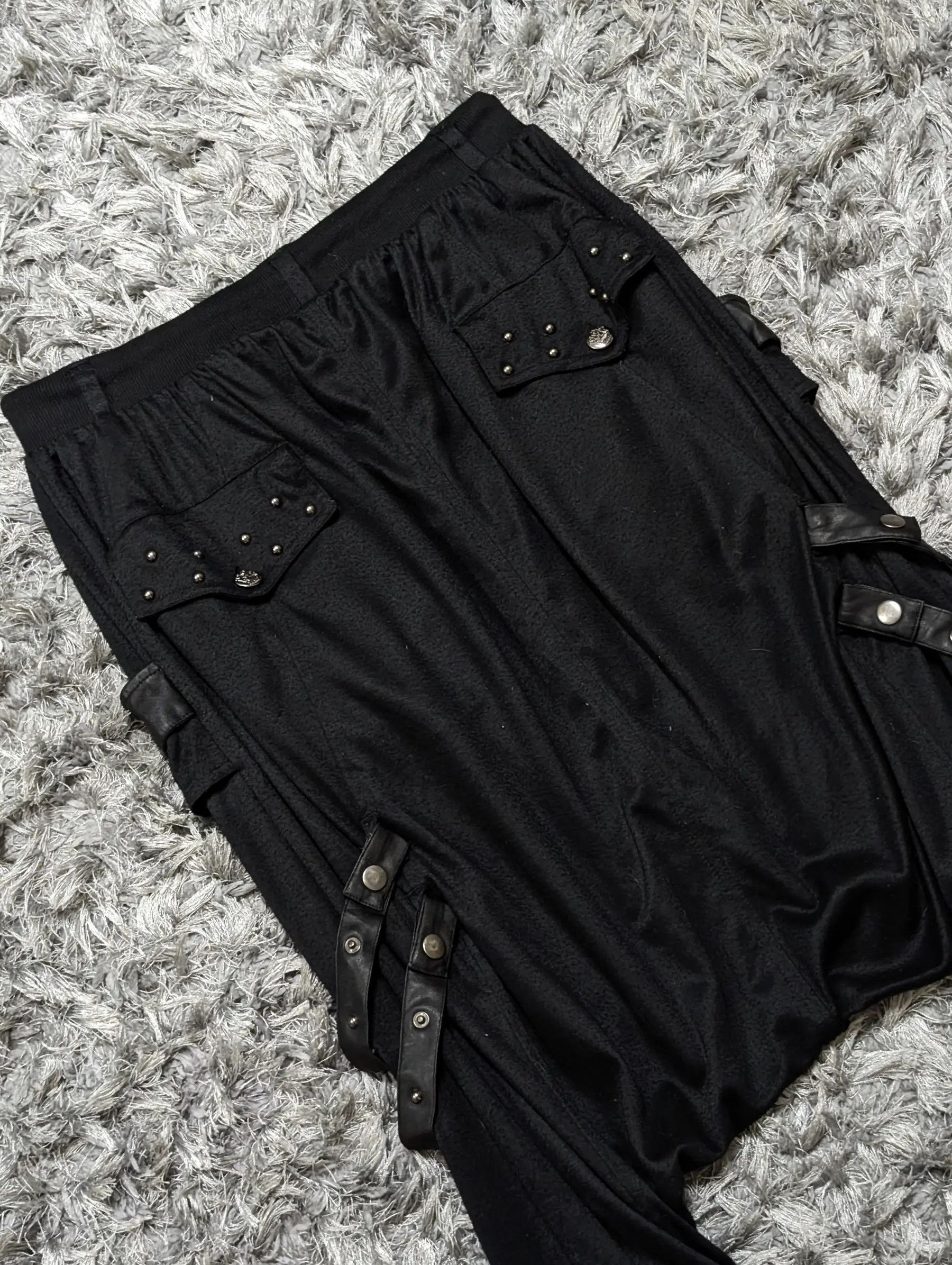 Japanese Brand Sex Pot Revenge Punk Harajuku Drop Crotch Pants Size US 30 / EU 46 - 6 Thumbnail