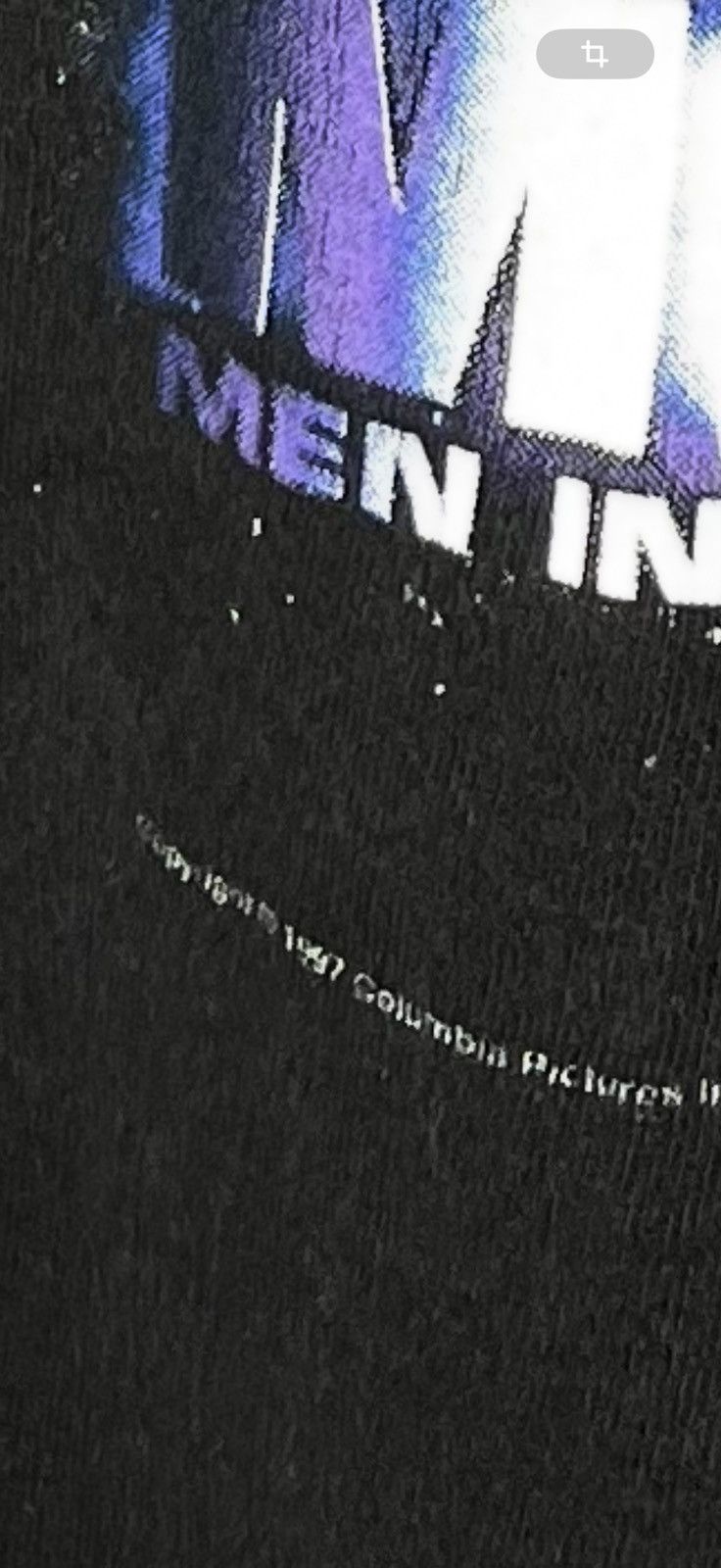 Vintage Rare! 1997 Vintage Men In Black MIB Movie T Shirt Will Smith Size US XL / EU 56 / 4 - 5 Thumbnail