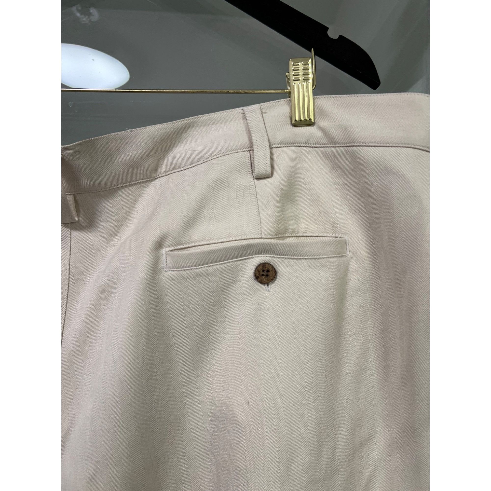 Tommy Bahama Tommy Bahama 100% Silk Pleated Pants - Size 44x30 Size US 44 / EU 60 - 5 Thumbnail