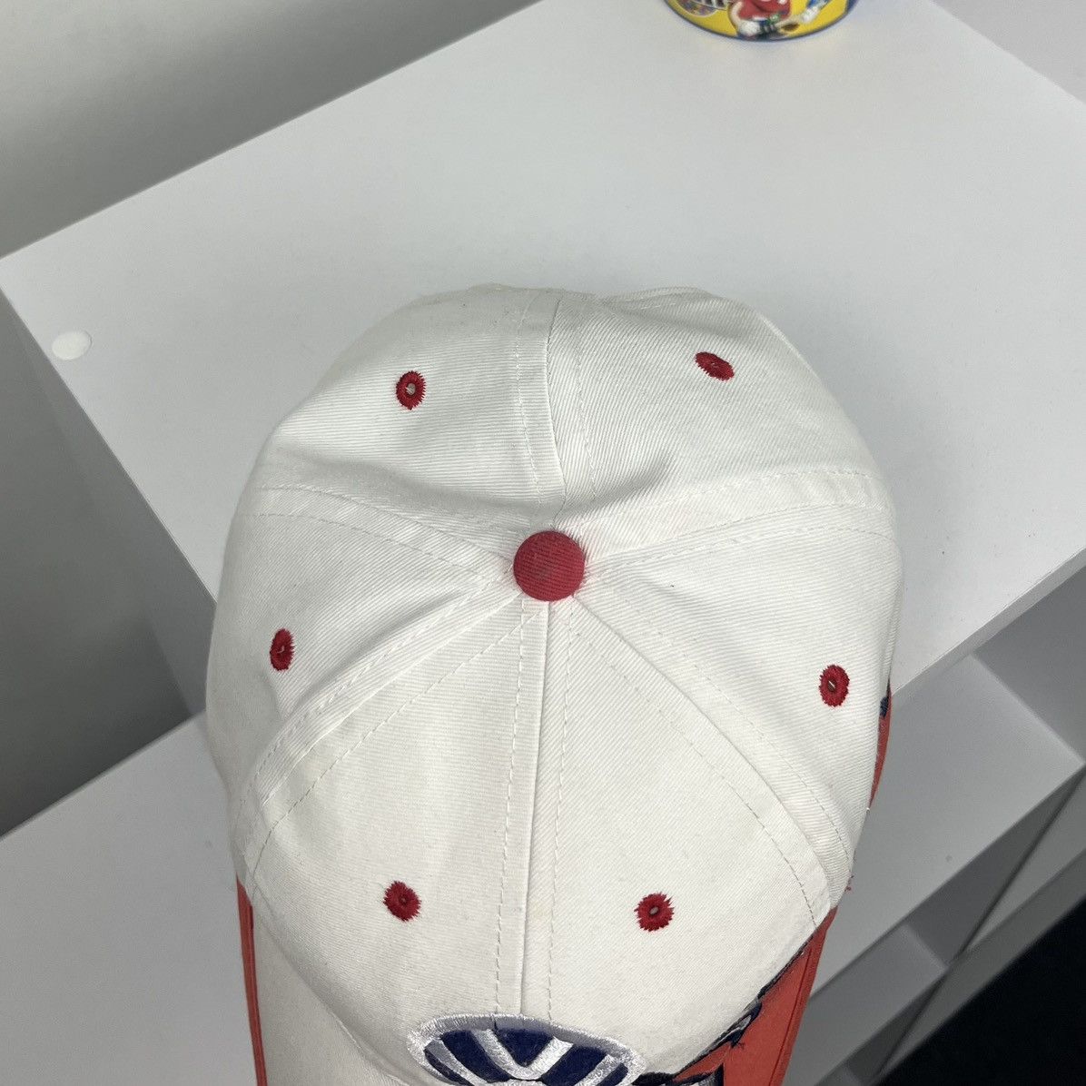 Designer × Vintage 🛻VINTAGE🛻 Volkswagen Racing flame logo baseball Cap Size ONE SIZE - 6 Thumbnail