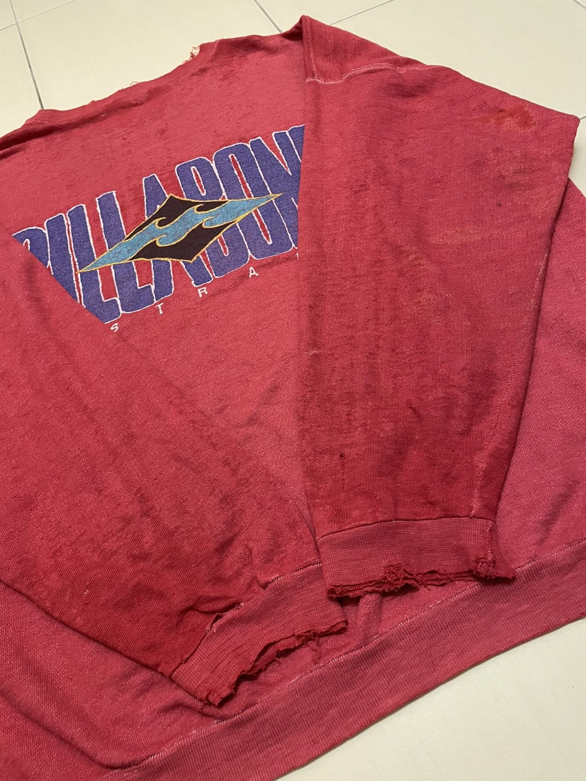 Billabong Vtg 90s Billabong Surf Trashed / Damaged Sweatshirt Size US XXL / EU 58 / 5 - 11 Thumbnail