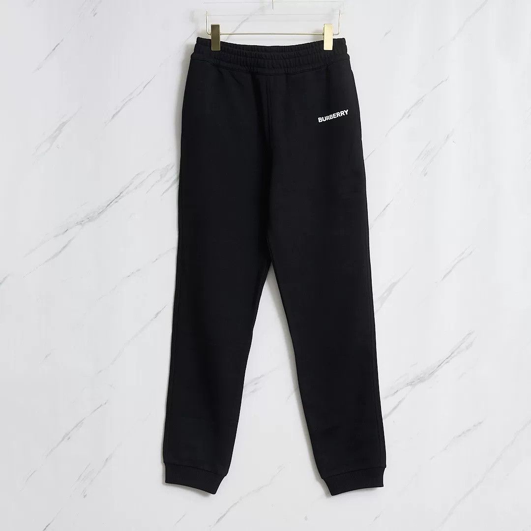 Burberry Burberry Men's Logo Cuffed Casual Pants Size US 32 / EU 48 - 1 Thumbnail