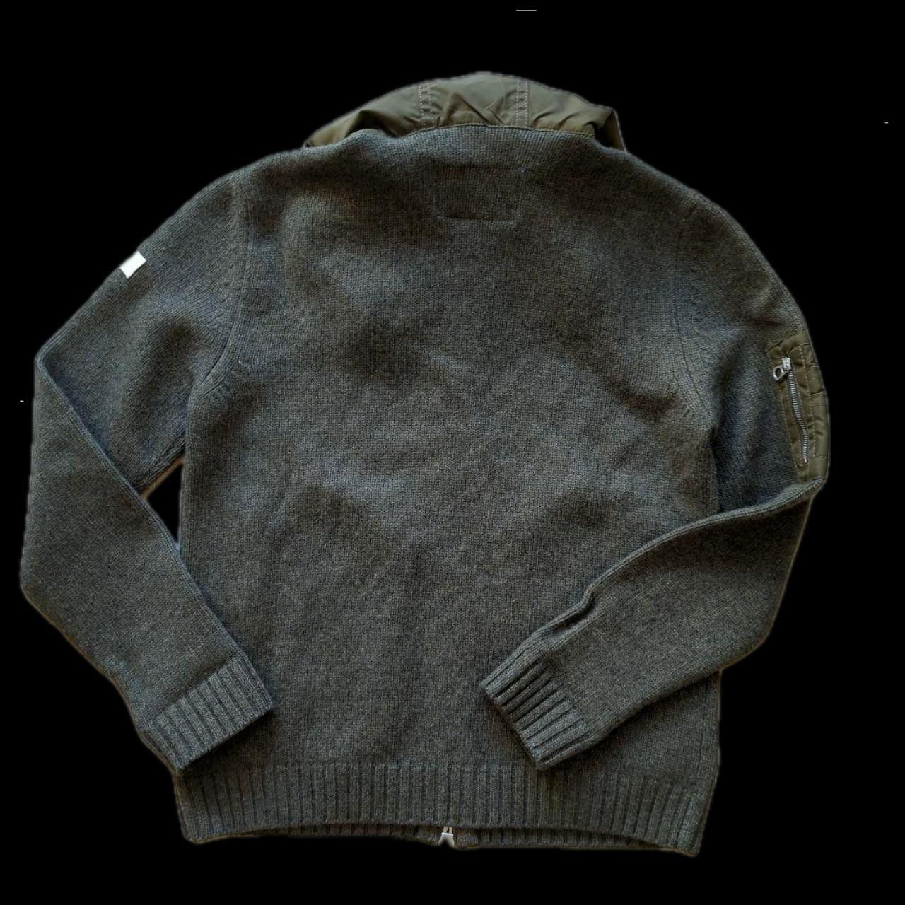 Drome DROMe 'Archive Style' Grey, Khaki & Cobalt Hoodie Size US S / EU 44-46 / 1 - 2 Thumbnail