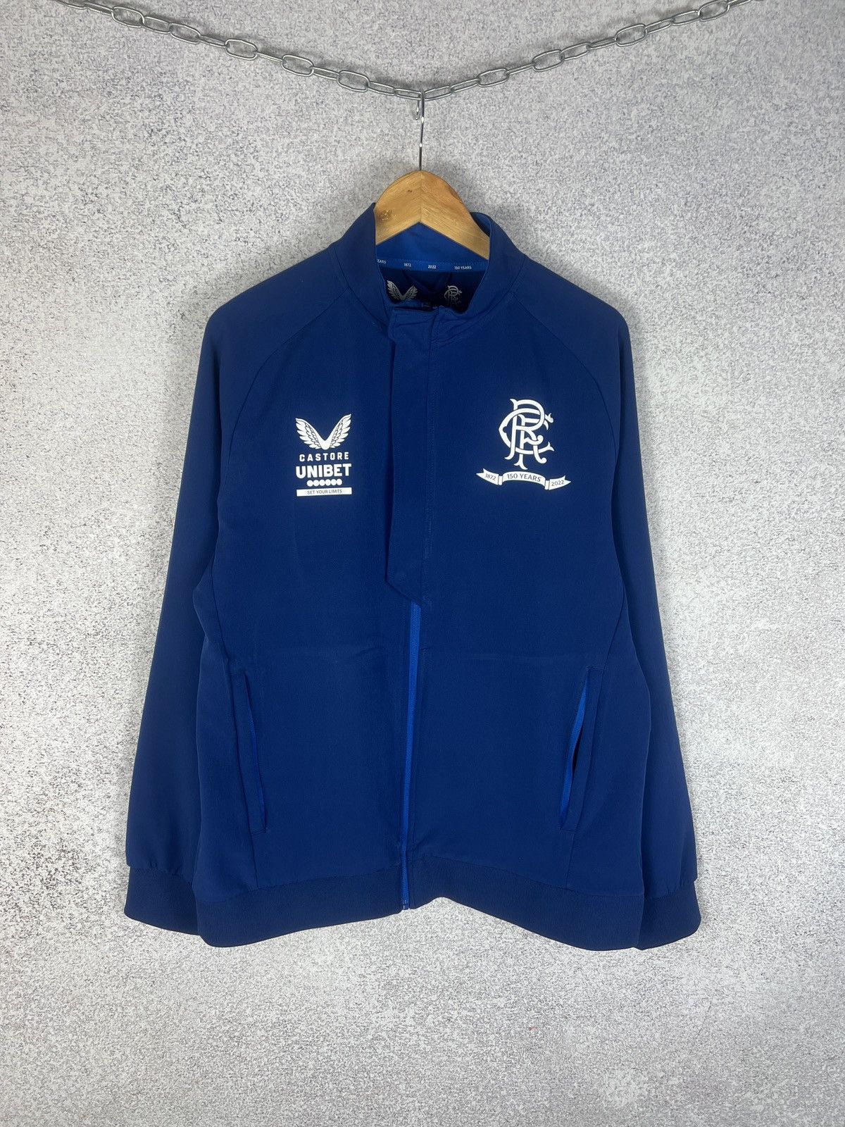 Castore FC Rangers 150Years Castore Soccer Track Jacket Football Kit Size US L / EU 52-54 / 3 - 1 Thumbnail