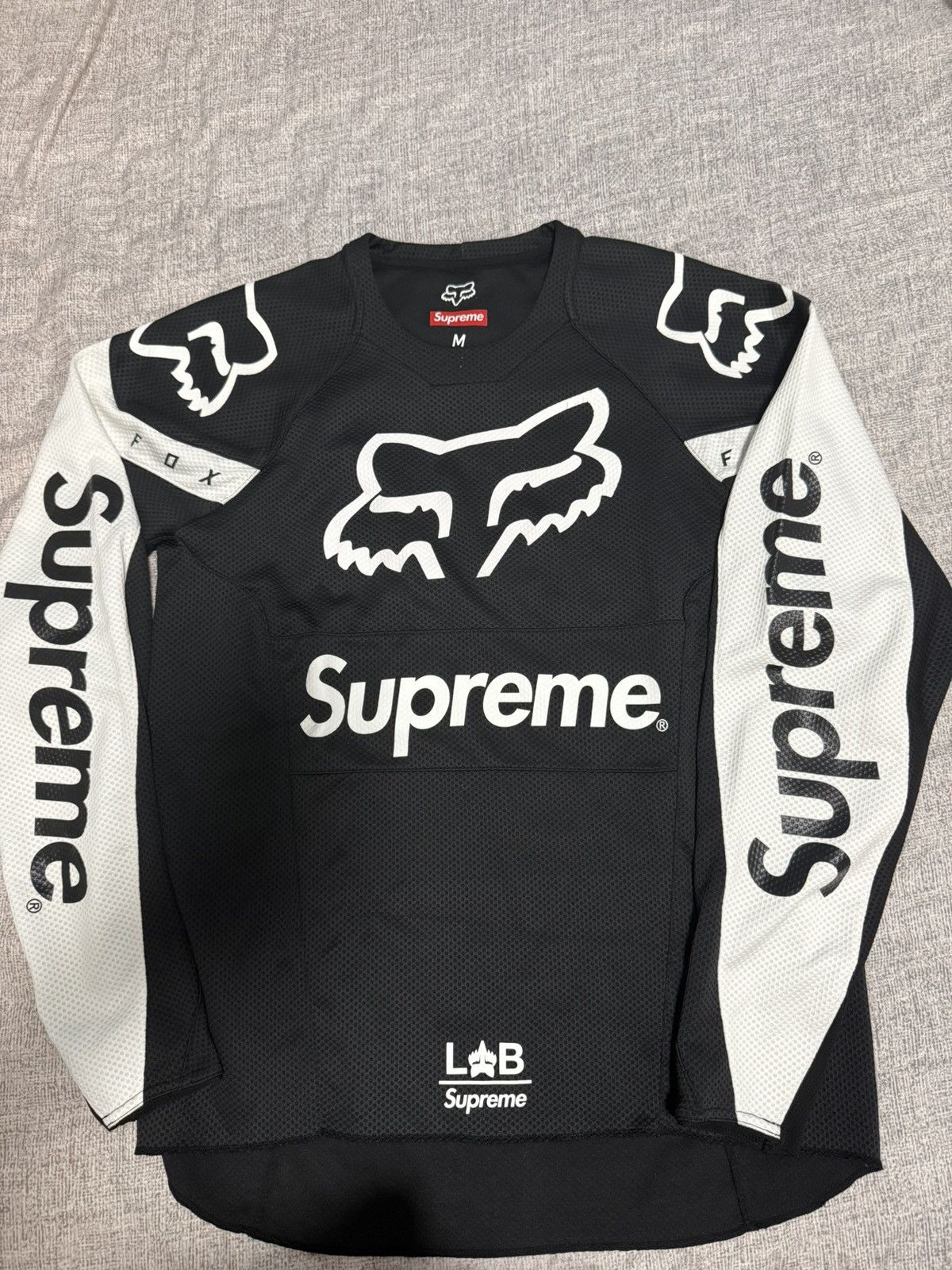 トップス supreme Barbed Wire Moto Jersey Supreme Barbed Wire Moto Jersey White Men's - SS19 - US