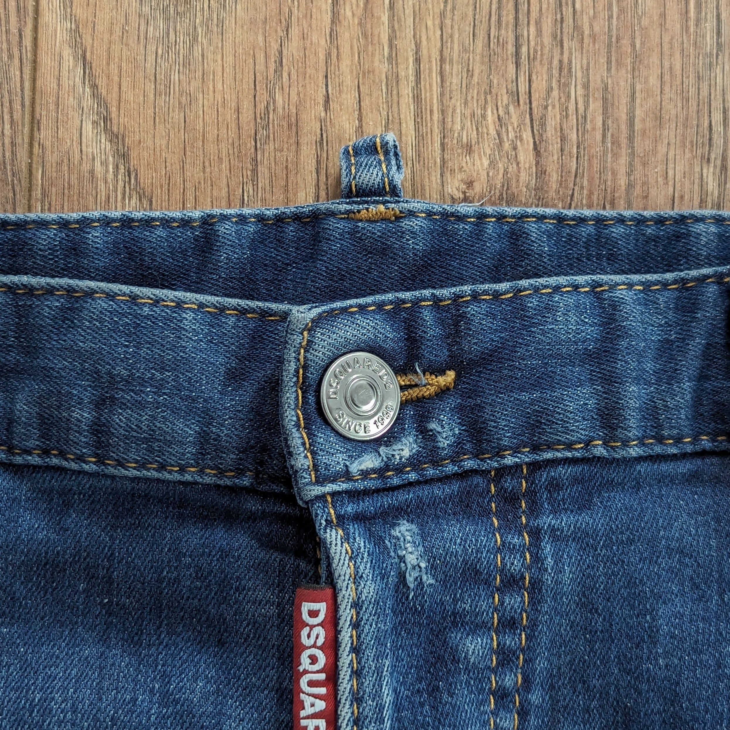 Dsquared2 Dsquared2 Sexy Twist Jeans Men's Blue Pants Made In Italy Size US 32 / EU 48 - 3 Thumbnail