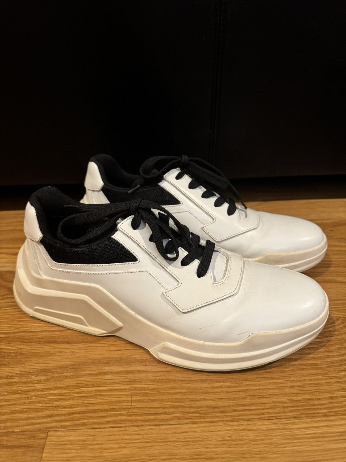 Prada platform sneaker fall 2014
