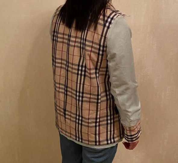 Burberry Burberry Nylon/Coton Nova Check Jacket x Vintage x Luxury Size S / US 4 / IT 40 - 10 Thumbnail