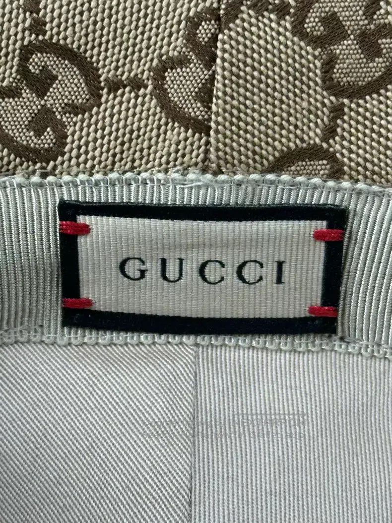 Gucci Gucci Brown double G full-print logo fisherman hat Size ONE SIZE - 5 Thumbnail