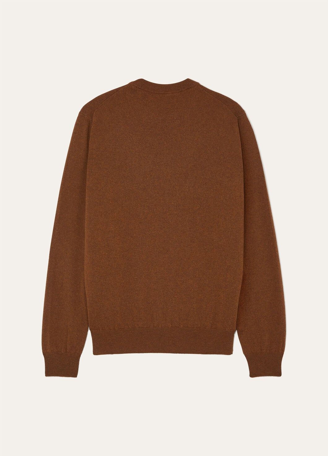Loro Piana o1w1db10725 FAN1201 Classic Crewneck Sweater in Brown Size US L / EU 52-54 / 3 - 6 Thumbnail