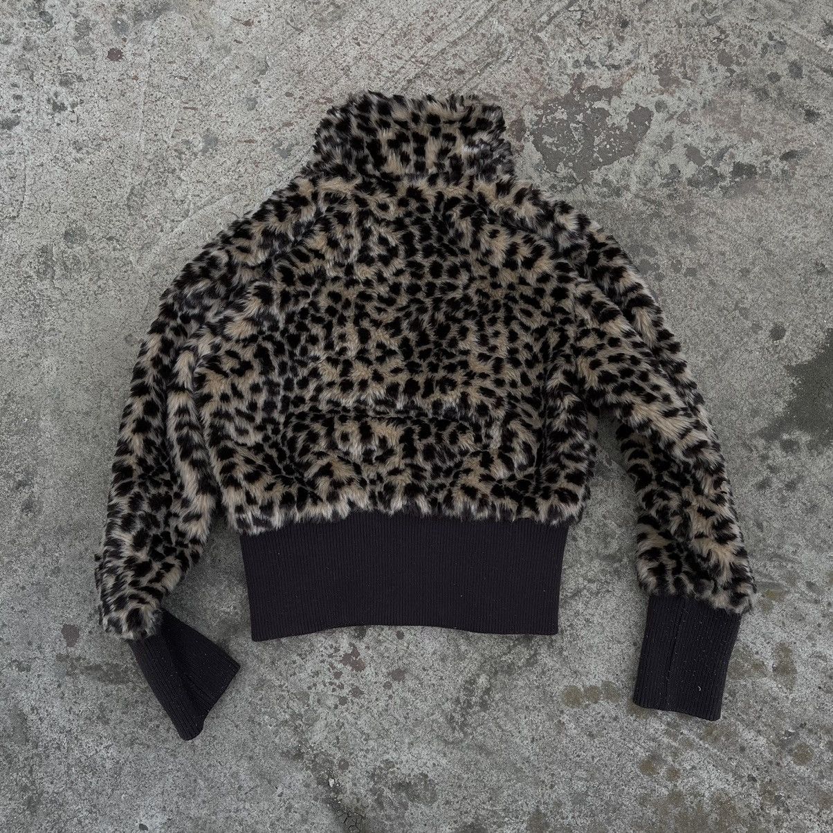 If Six Was Nine × Japanese Brand × Y/Project Vintage Fur Coat Light Jacket Leopard Y2K Japanese Style Size S / US 4 / IT 40 - 2 Thumbnail