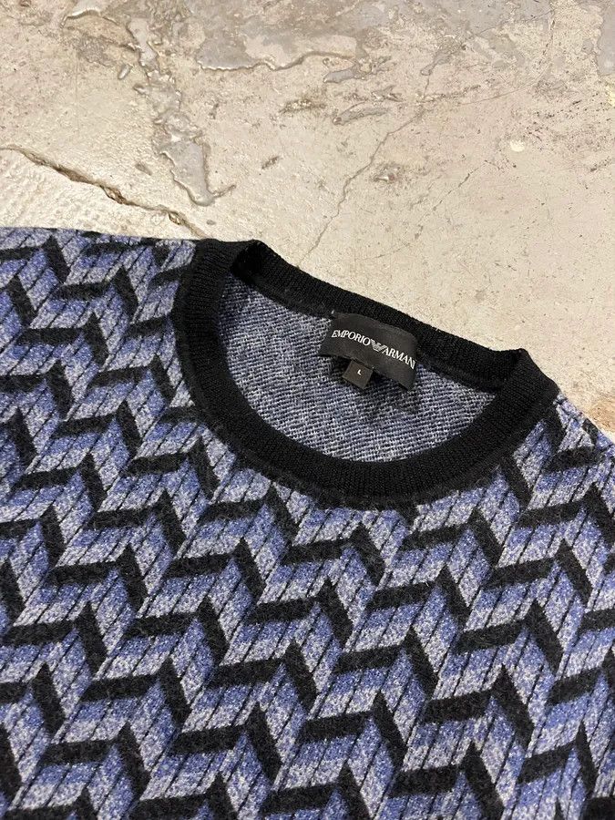 Emporio Armani Emporio Armani Navy Cozy Sweater Size US S / EU 44-46 / 1 - 5 Thumbnail