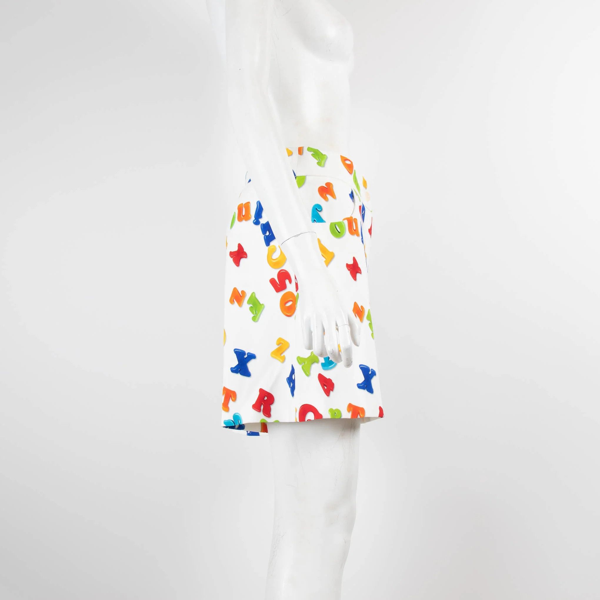 Moschino o1y0225 Logo Short in Multicolor Size US 32 / EU 48 - 2 Thumbnail