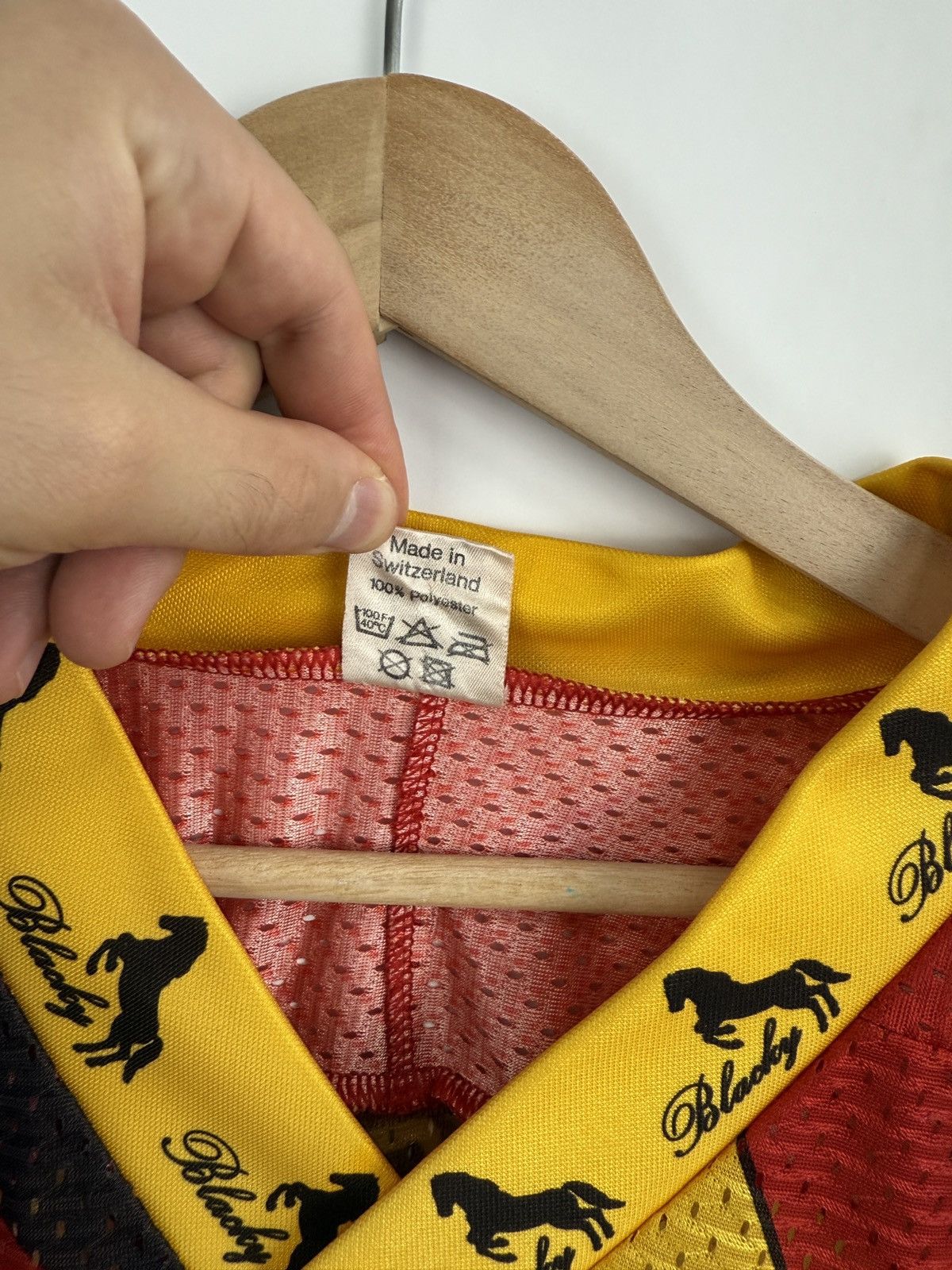 NHL 🇨🇭 Vintage 90s SC Bern Switzerland Hockey Jersey Team Signed Size US XXL / EU 58 / 5 - 8 Thumbnail