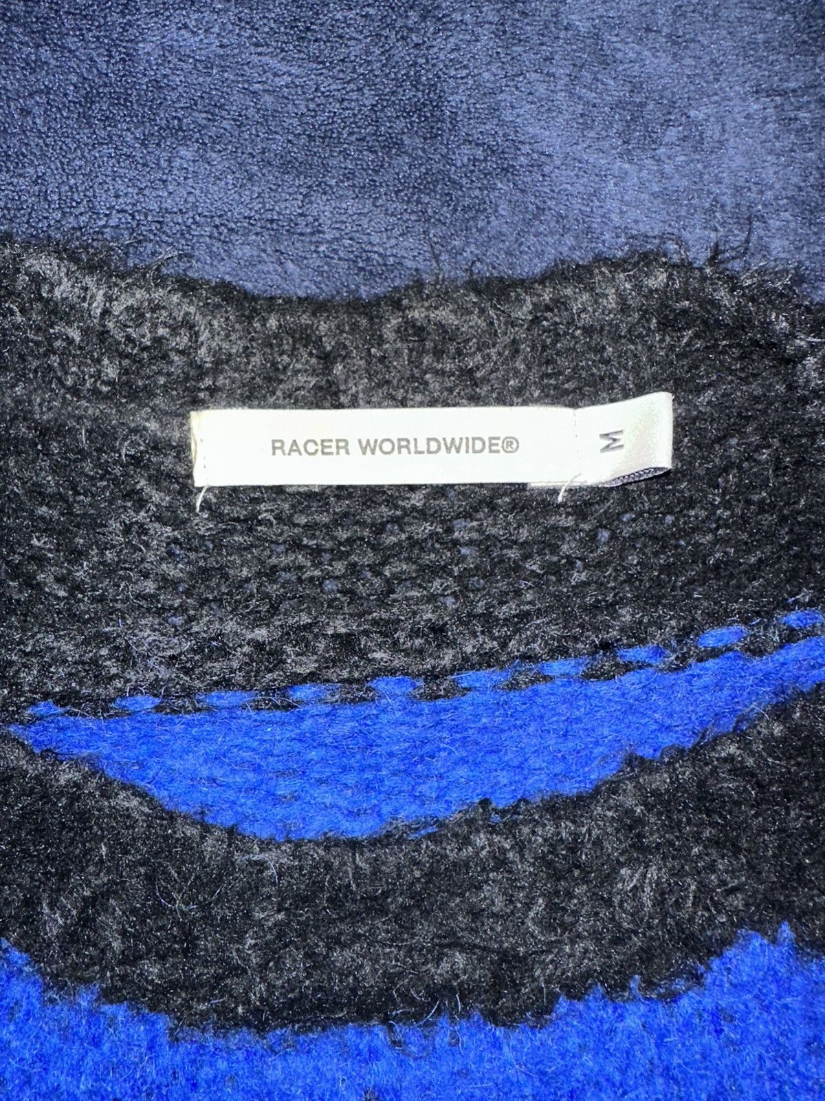 Racer Worldwide RACERWORLDWIDE BLUE STRIPED SWEATER Size US M / EU 48-50 / 2 - 2 Thumbnail