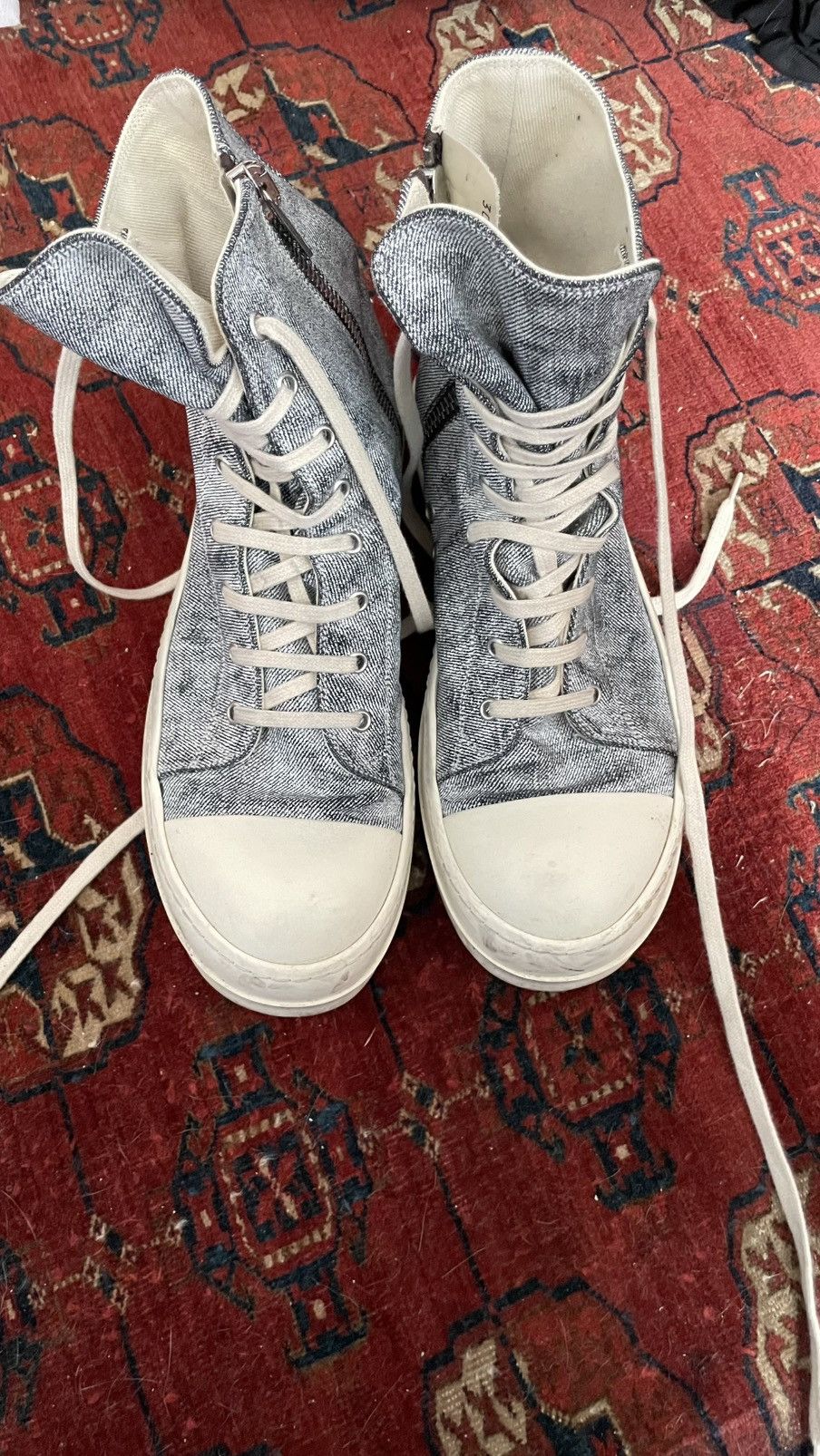 Rick Owens Rick Owens x Self Edge Ramones Size US 10 / EU 43 - 3 Thumbnail