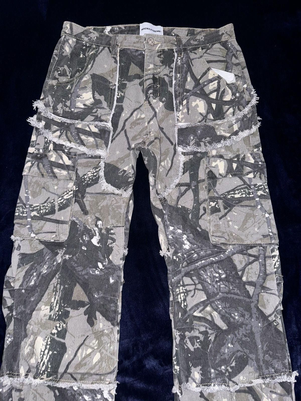 Other MADE EXTREME Casual Pants Unisex Camouflage White Size US 34 / EU 50 - 4 Thumbnail