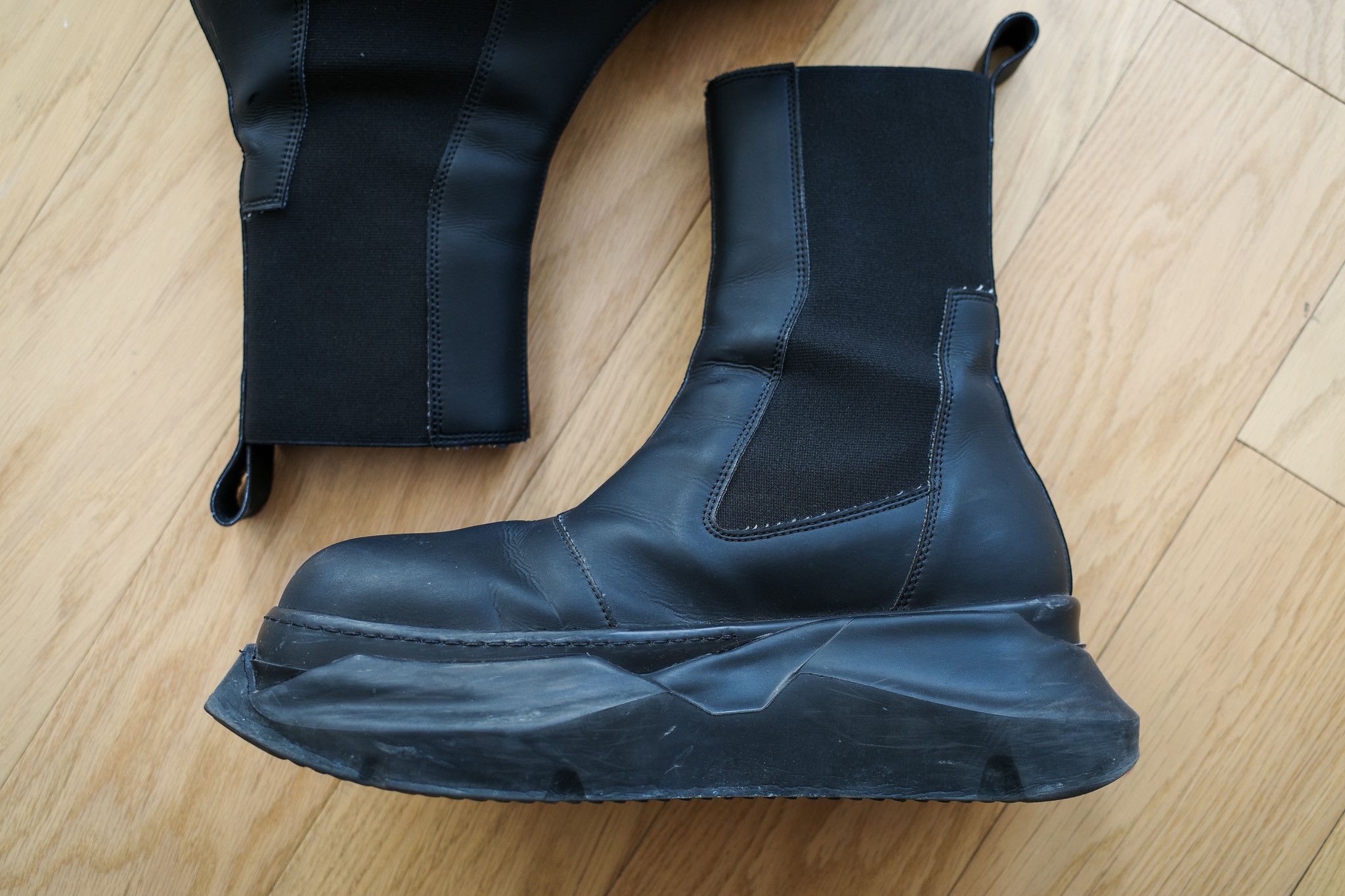 Rick Owens Abstract Beetle Boots Size US 9 / EU 42 - 5 Thumbnail