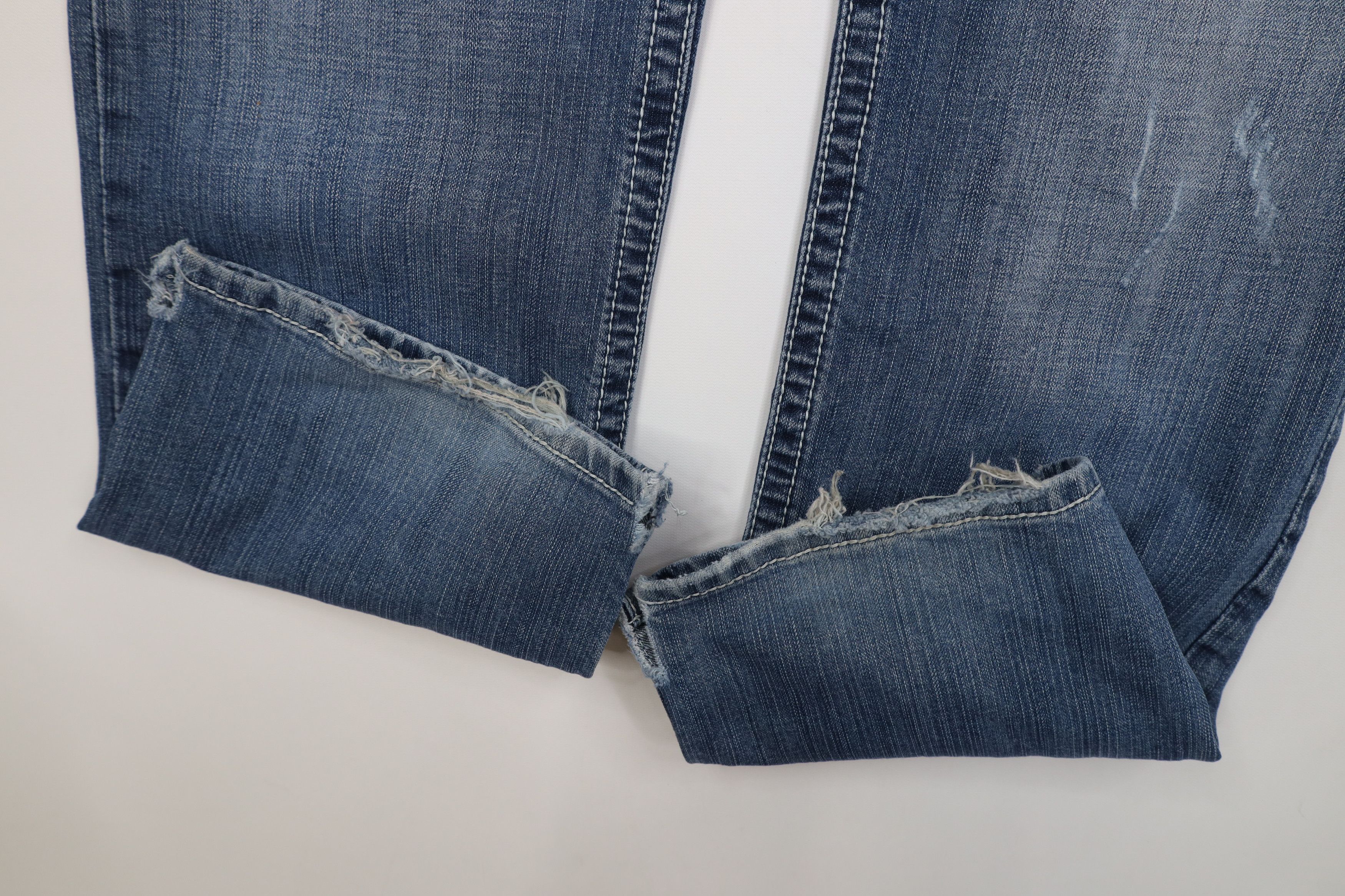 Vintage Buckle BKE Thick Stitch Tyler Straight Leg Denim Jeans Size US 36 / EU 52 - 7 Thumbnail