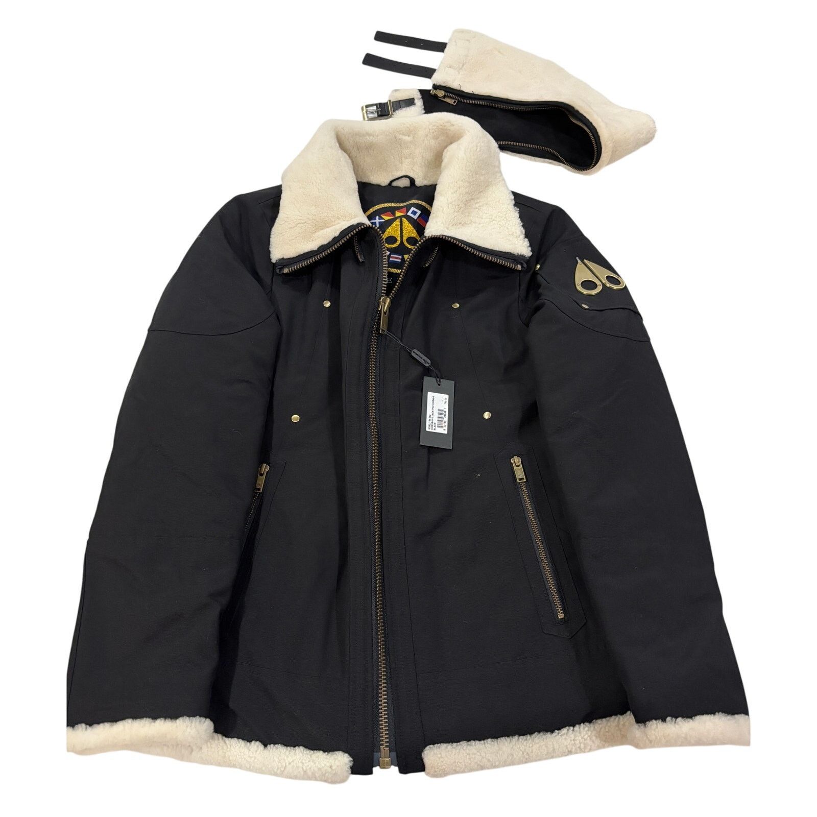 Moose Knuckles *R42 MOOSE KNUCKLES Shearling Trim Parka Moto Jacket Large Size US L / EU 52-54 / 3 - 2 Thumbnail