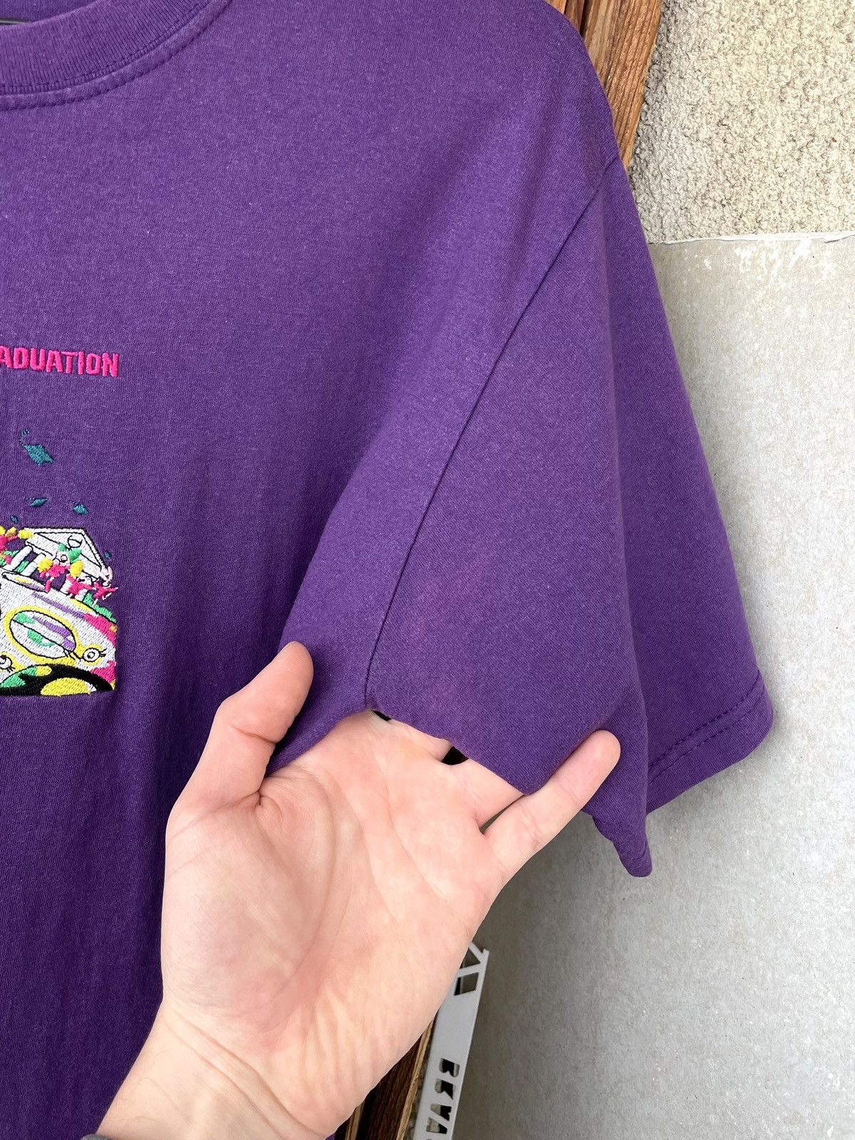 Band Tees Collection 26 Glasgow Kanye Graduation Embroidered T-Shirt Size US L / EU 52-54 / 3 - 9 Thumbnail