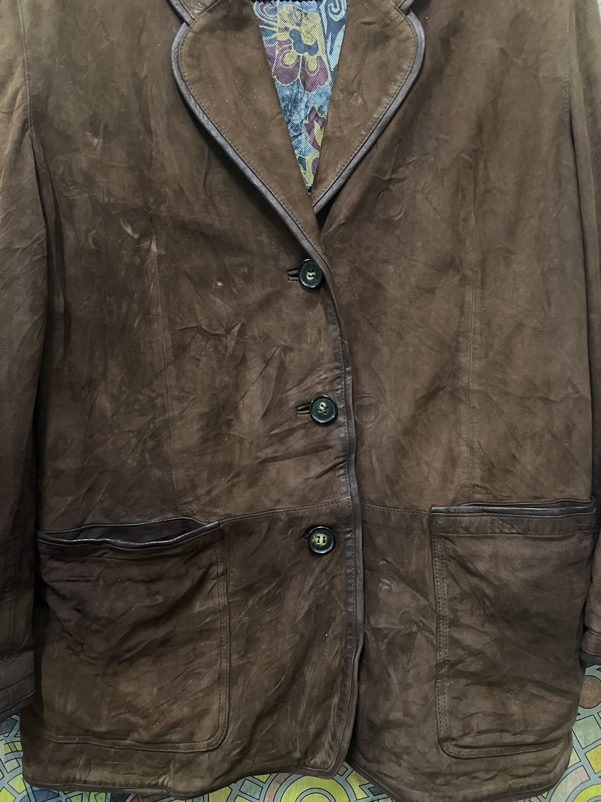 Leather ACSA VERY RARE JACKET LEATHER FROM ESPANA Size US S / EU 44-46 / 1 - 15 Thumbnail