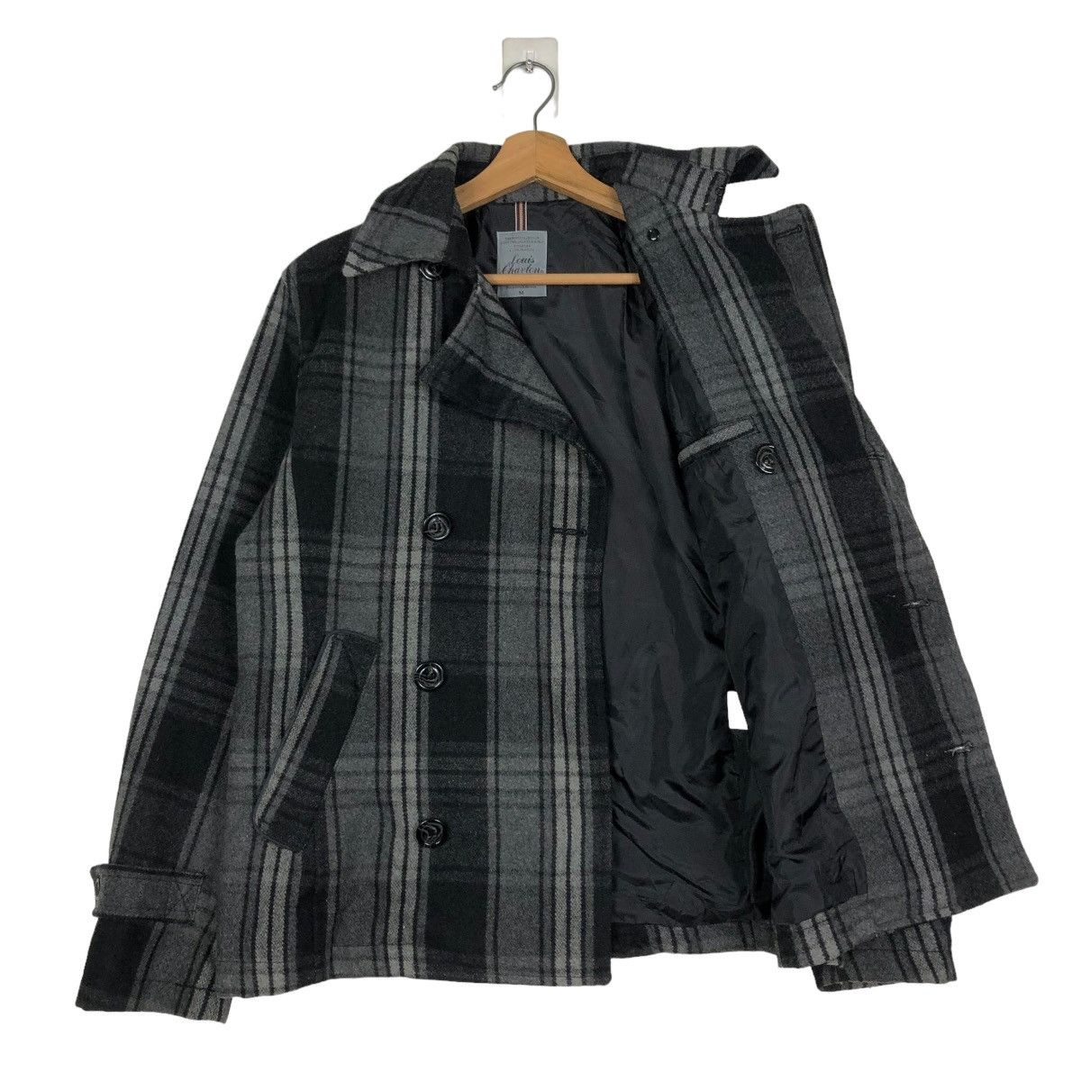 Japanese Brand 🔥BIKER WOOL JACKET DOUBLE COLLAR LOUIS CHAVLON ISSEY MIYAKE Size US M / EU 48-50 / 2 - 11 Thumbnail
