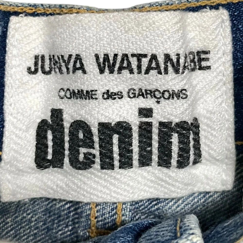 Junya Watanabe Denim Damaged and repaired jeans cotton zip fly Blue Size US 31 - 5 Thumbnail