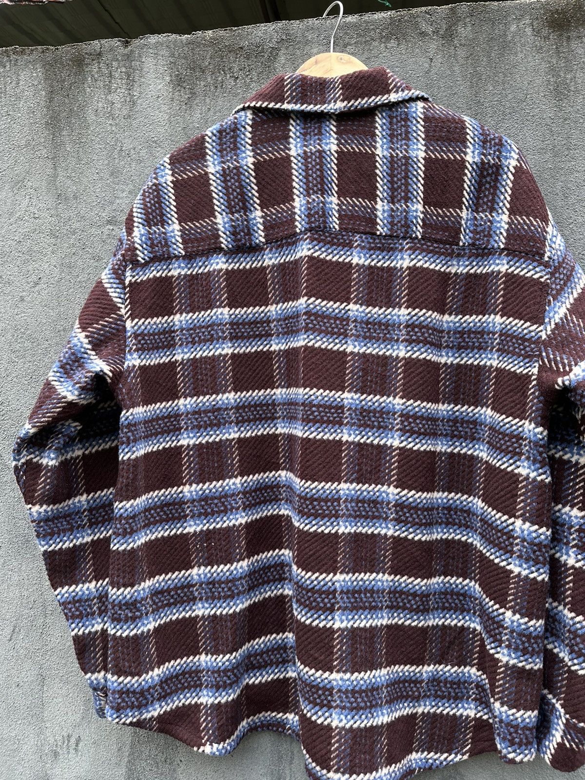 Japanese Brand 👹Wego Japan Wool Flannel Jacket Size US L / EU 52-54 / 3 - 10 Thumbnail