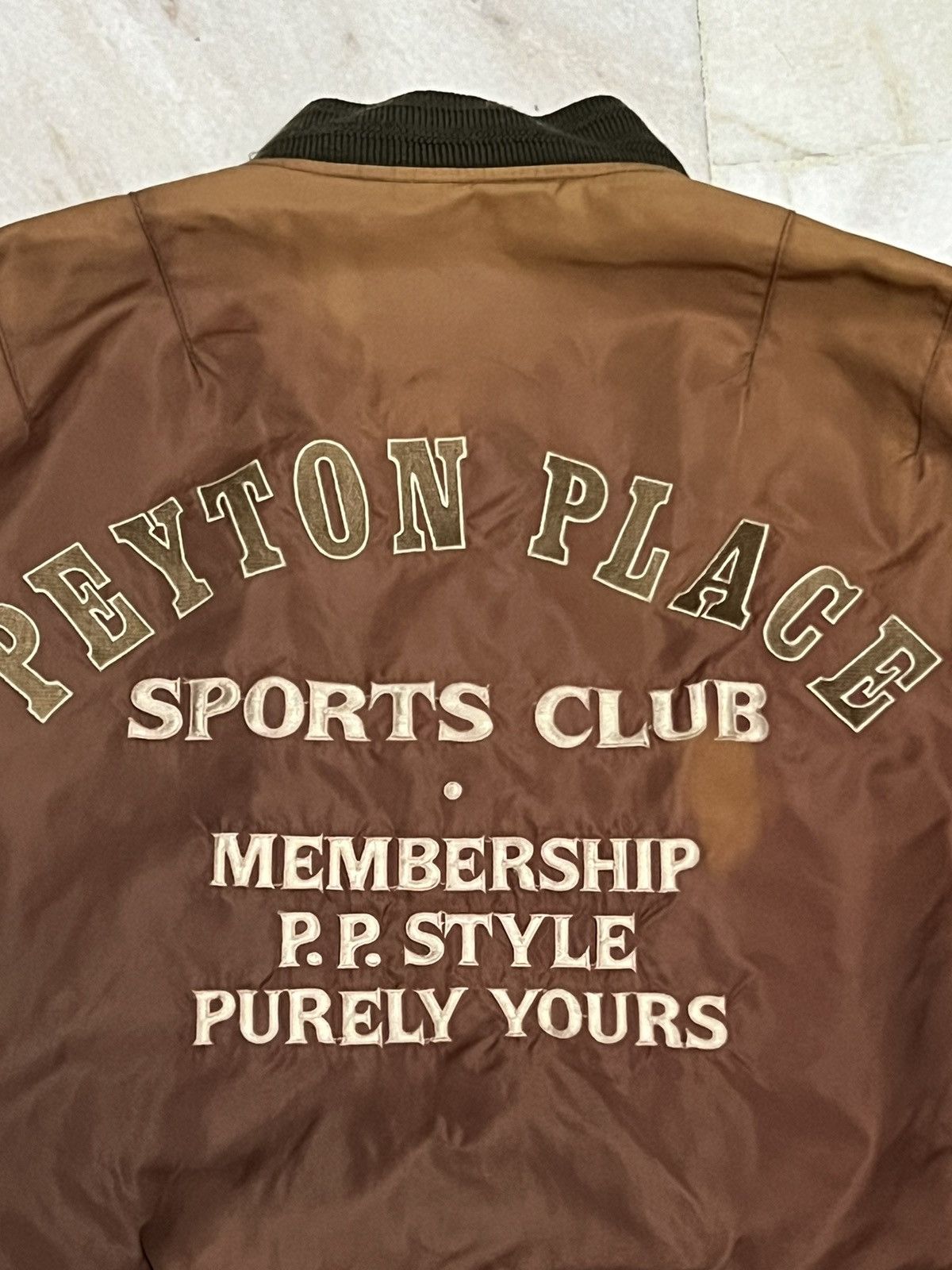 If Six Was Nine × PPFM VINTAGE PEYTON PLACE FOR MEN (PPFM) VARSITY JACKET Size US M / EU 48-50 / 2 - 8 Thumbnail