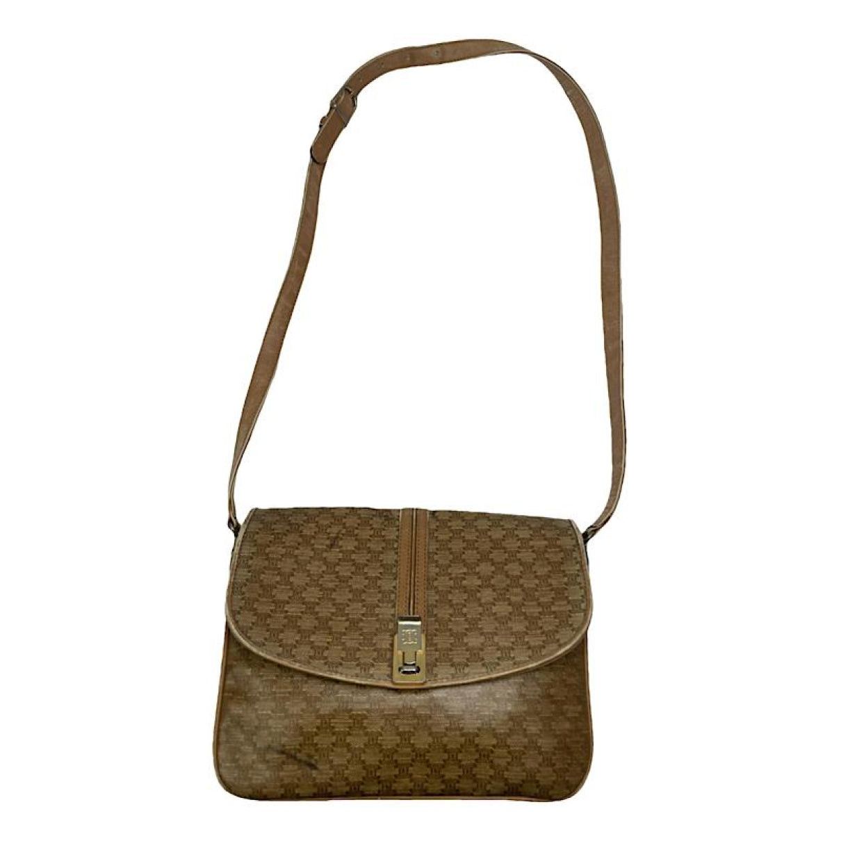 Celine SAC 16 BESACE Brown Leather Handbag Size ONE SIZE - 1 Thumbnail