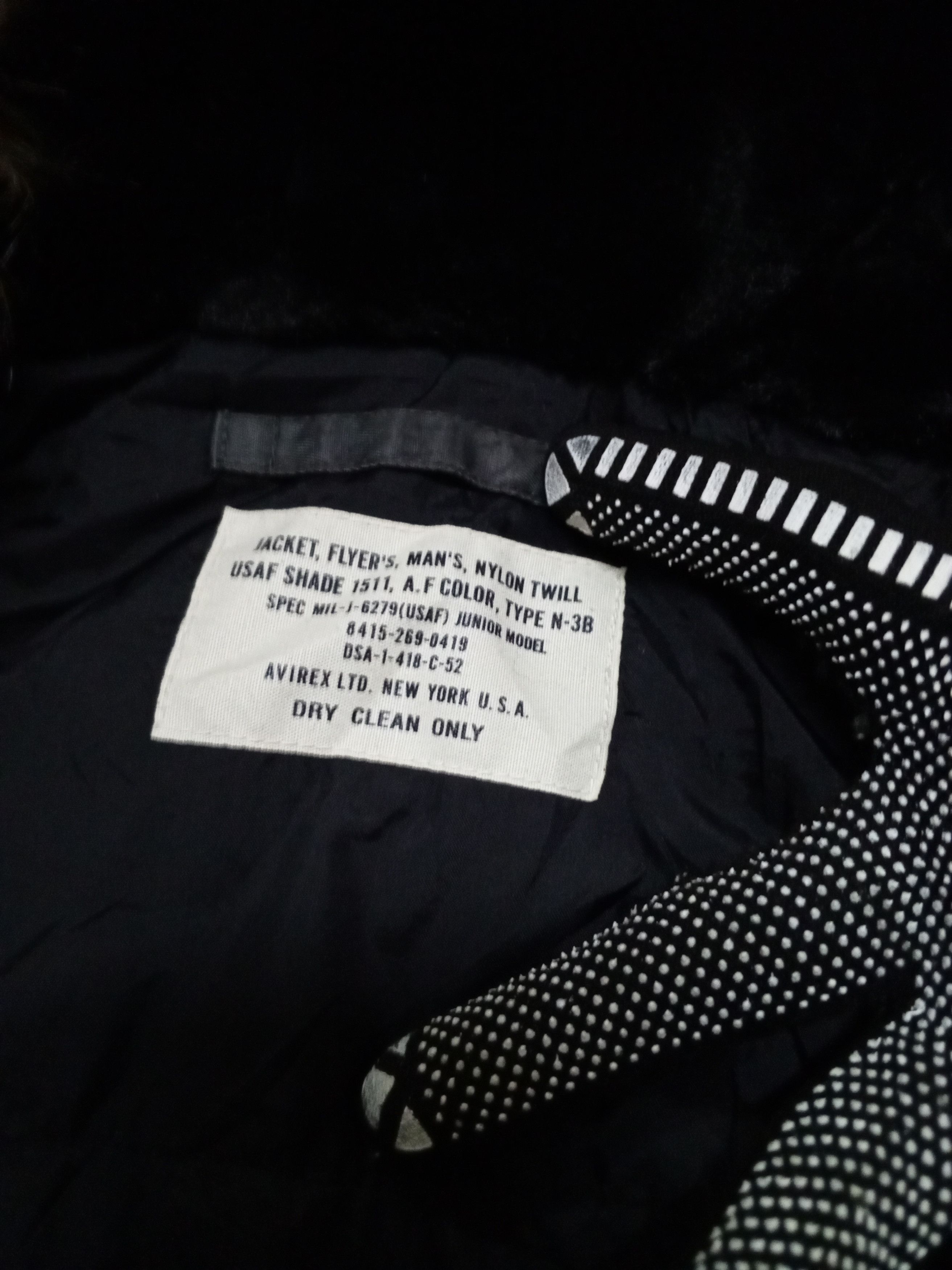 Avirex AVIREX JACKET FLYER'S JUNIOR MODEL Size US XXS / EU 40 - 11 Thumbnail
