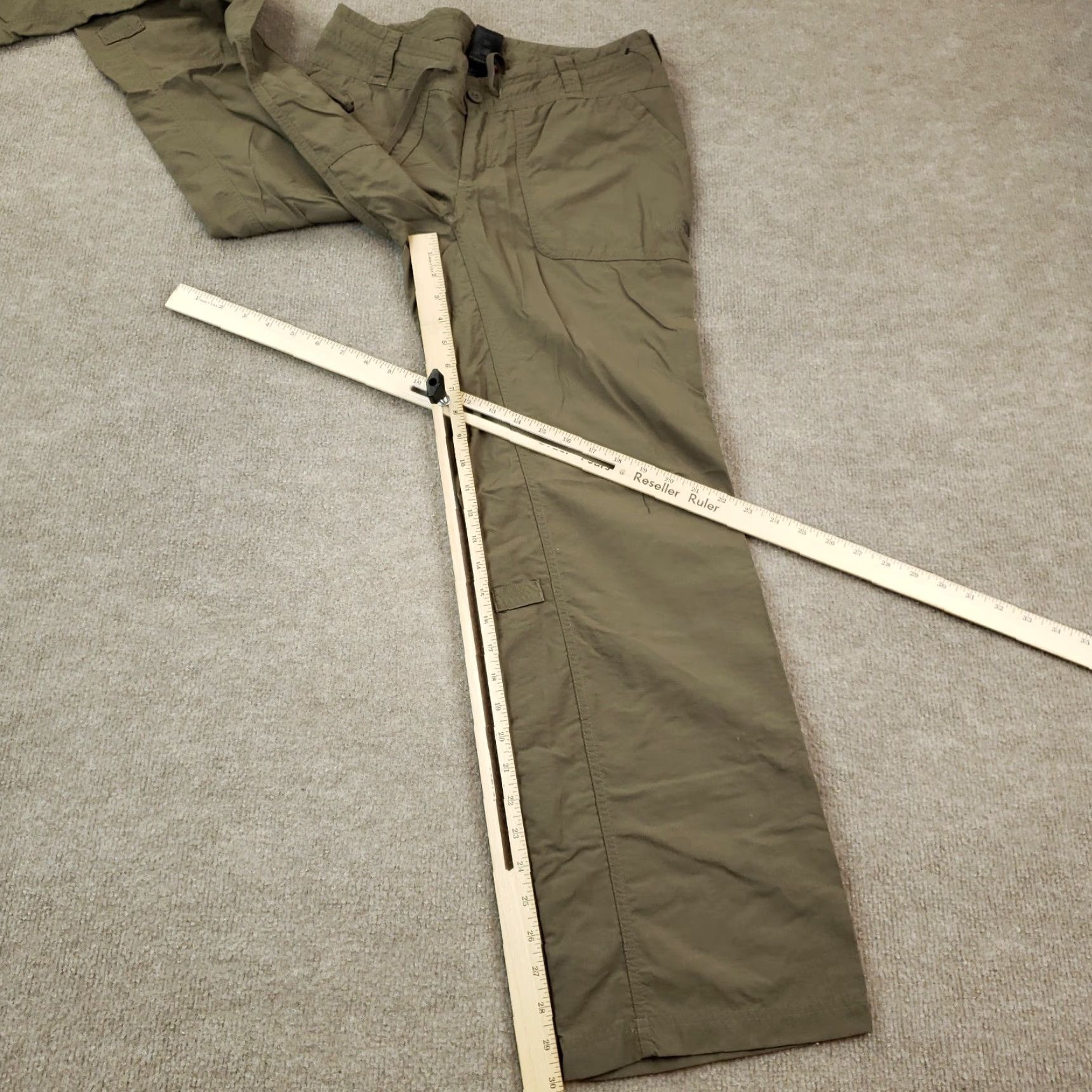 The North Face The North Face Womens Brown Hiking Pants Size 6 Straight Leg Lightweight Size 28" / US 6 / IT 42 - 2 Thumbnail