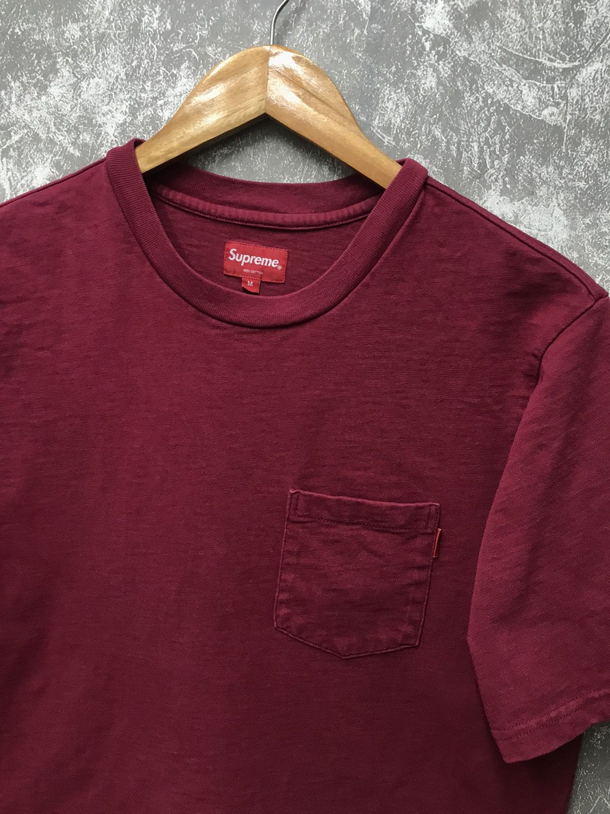 Japanese Brand Supreme Pocket Blank Tee Size US M / EU 48-50 / 2 - 3 Thumbnail