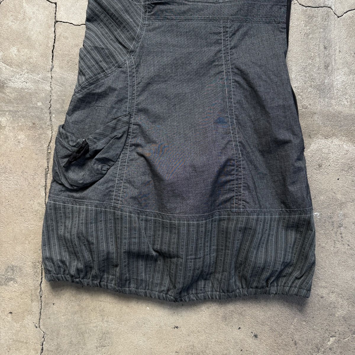 Other Vintage Cache Cache Grey Grunge Midi Dress Size XS / US 0-2 / IT 36-38 - 3 Thumbnail