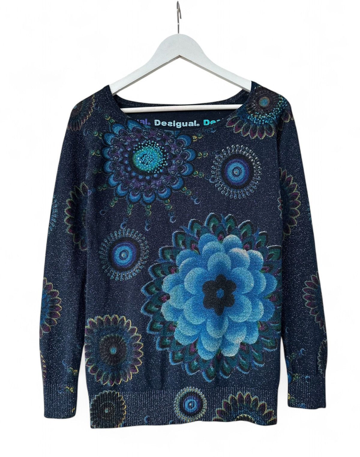Desigual × Japanese Brand Desigual Viscose Knit Sweater Jumper Cardigan Women's Size M Size M / US 6-8 / IT 42-44 - 1 Thumbnail