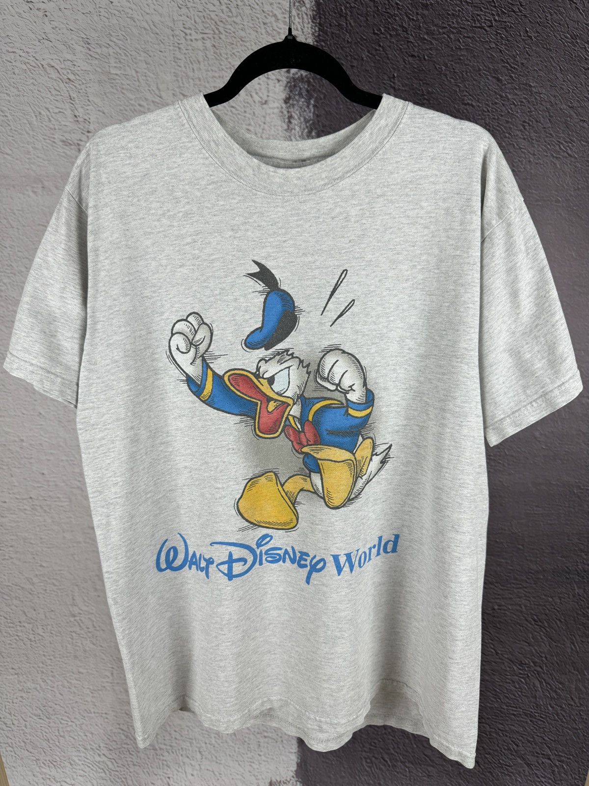 Cartoon Network × Disney × Vintage Walt Disney Pixar vintage 90s y2k Donald Duck grey tee shirt Size US M / EU 48-50 / 2 - 2 Thumbnail