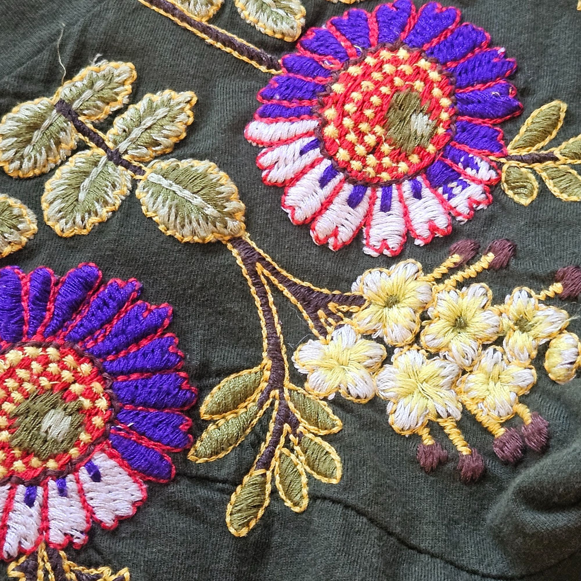 Johnny Was Johnny Was Women Embroidered Tunic Top S Folkcore Fall Whims Size S / US 4 / IT 40 - 6 Thumbnail