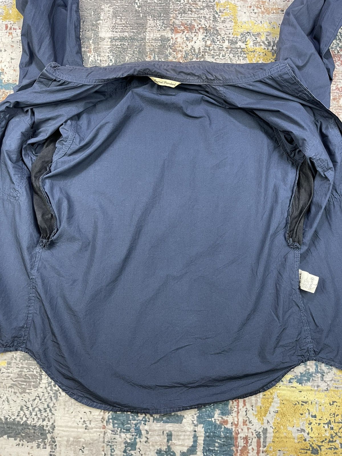 Journal Standard Journal Standard Button Up Under Arm Vent Workshirt Size US M / EU 48-50 / 2 - 9 Thumbnail