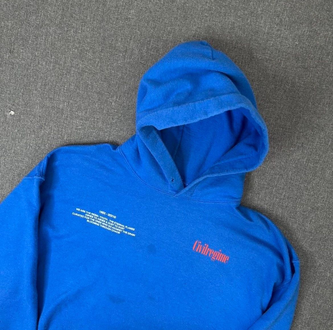 Civil Regime Civil Regime hoodie Size US L / EU 52-54 / 3 - 8 Thumbnail